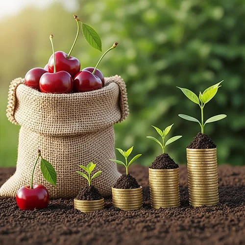 مزایای خرید نهال گیلاس