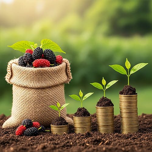 مزایای خرید نهال توت