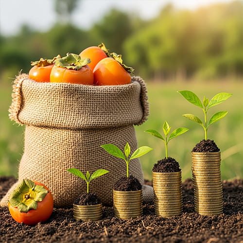 مزایای خرید نهال خرمالو