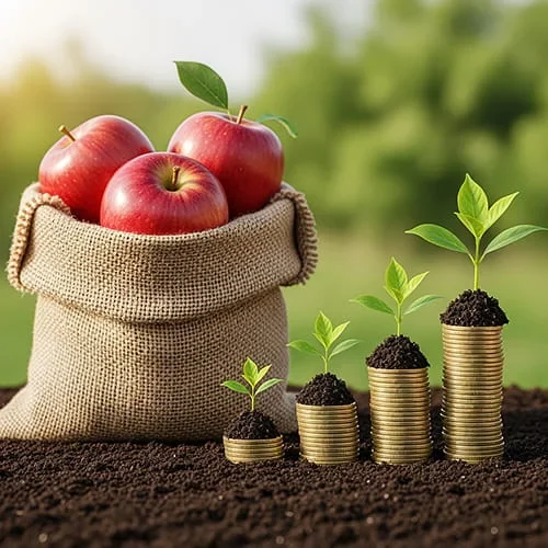 مزایای خرید نهال سیب